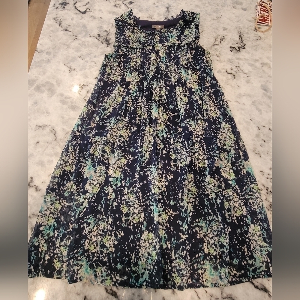 Sleeveless Roz & Ali Flutter Dress